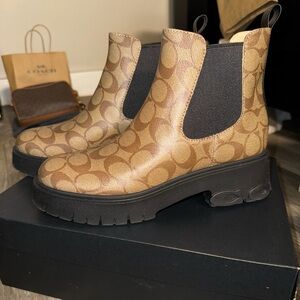 Coach Chelsea Boots-NEW